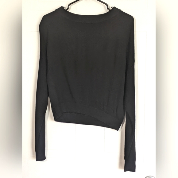 Comfy Black Sweater/Tee - Simons - Picture 2 of 7